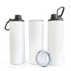 Stainless Steel Straight Plain White Sublimation Tumbler Mugs