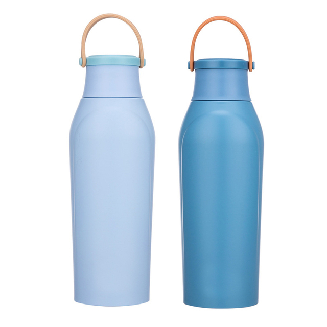 Powder Coated Metal Vacuum Insulated Gift Water Bottle