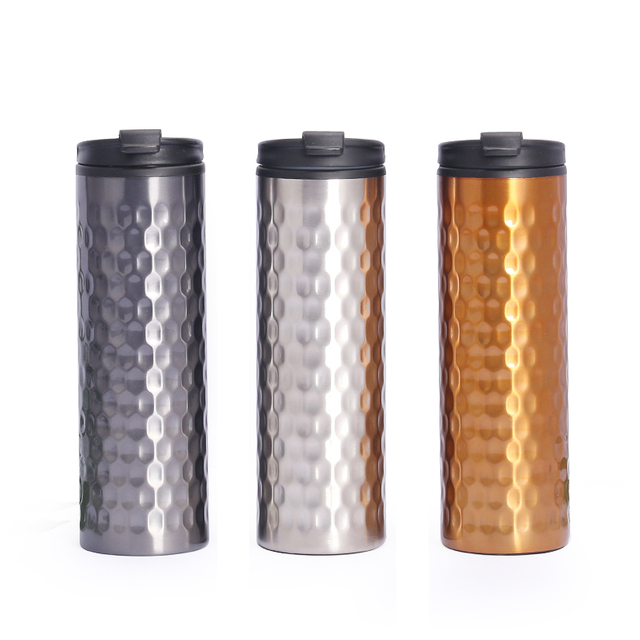 Powder Coated Dishwasher Safe Metal Insulated Coffee Tumbler