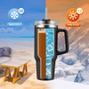Keep Warm Metal Insulated Outdoor Travel Coffee Mugs Distributor