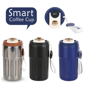 Temperature Display Coffee Cup Smart Thermos Travel Mug