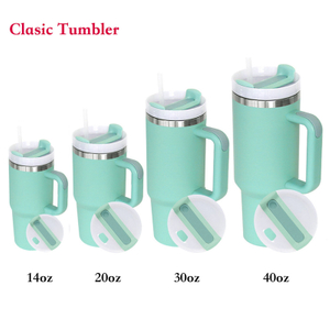 2nd Series 40 OZ Insulated Tumbler with Straw And Handle