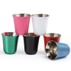 Stainless Steel Cups Double Wall Tumbler Metal Drinking Cups
