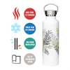 Reusable Stainless Steel Insulated Wide Mouth Water Bottle 