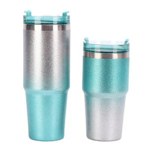 Customized Shiny Painting Stainless Steel Insulated Travel Mugs 