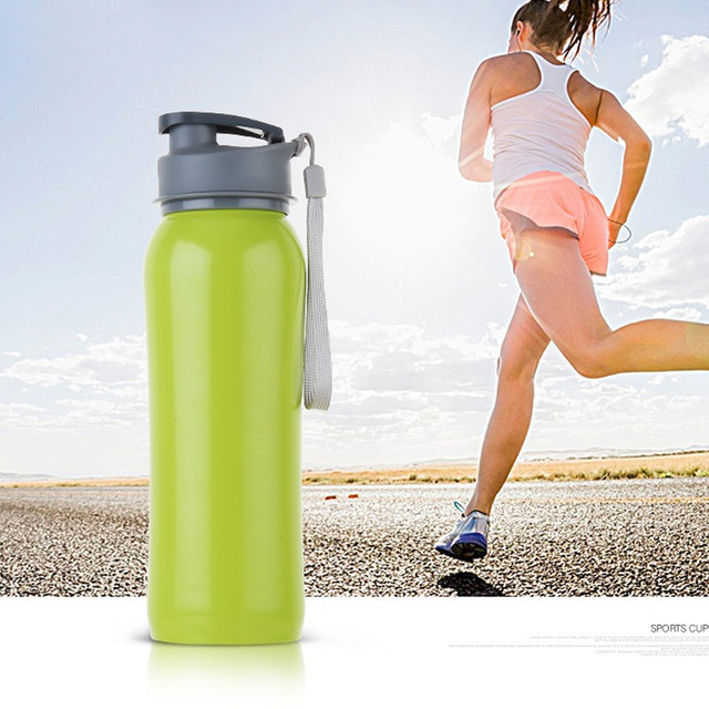 Wholesale Stainless Steel Single Wall Sports Running Water Bottle