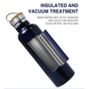 Reusable Stainless Steel Insulated Wide Mouth Water Bottle 
