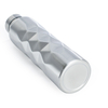 Textured Diamond Pattern Stainless Steel Water Bottle