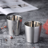 Double Walled Stainless Steel Cups Food Grade Metal Tumblers