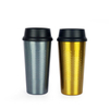 Bright Golden Painting Stainless Steel Insulated Coffee Cup