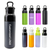 One Hand Open Stainless Steel Water Bottle Flask Thermos 