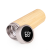 Bamboo-Patterned Insulated Cup With A Temperature Display Cover