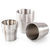 Double Walled Stainless Steel Tumblers Reusable Drinking Cups