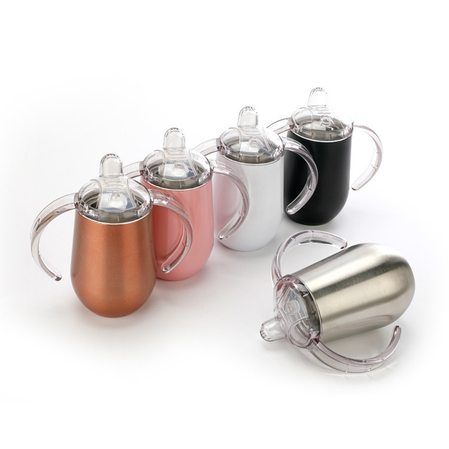 Reusable Thermal Insulated BPA Free Steel Milk Cup For Kids