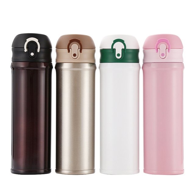 Stainless Steel Water Bottle Vacuum Flask Tea Infuser
