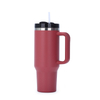 Insulated Stainless Steel Tumbler with Handle And Straw Lid