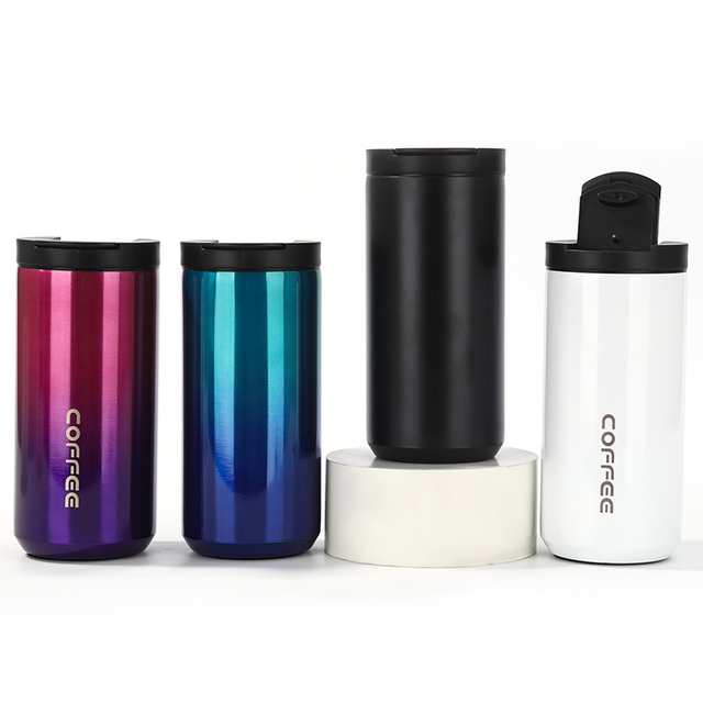 Thermal Insulated Stainless Steel Customized Thermos Coffee Mugs 