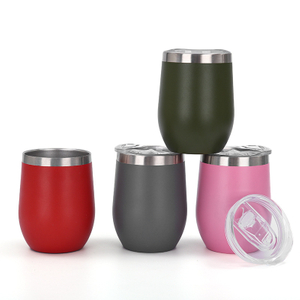 12oz Stainless Steel Vacuum Insulated Wine Tumbler
