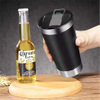 Wholesell Keep Cold Reusable Metal Beer Mugs With Opener