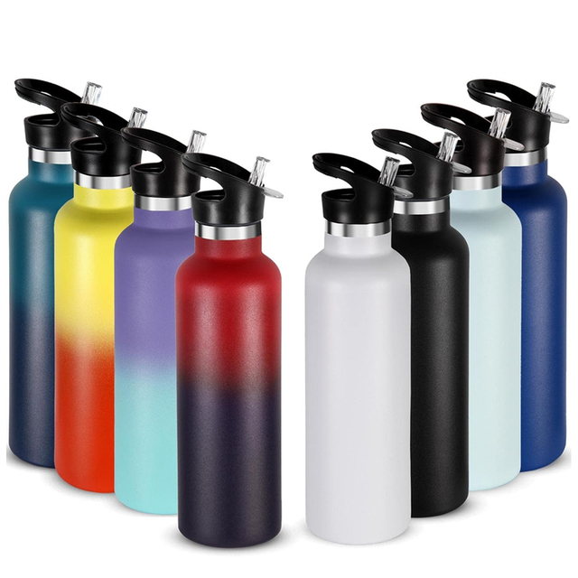 Stainless Steel Vacuum Insulated Water Bottle with Carry Loop