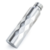 Textured Diamond Pattern Stainless Steel Water Bottle