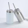 17OZ/500ml Stainless Steel Travel Tumbler With Screw Lid