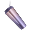 Customization Initial Stainless Steel Tumbler With Straw 