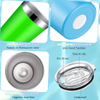 Stainless Steel Triple Layer Insulated Tumbler With Straw