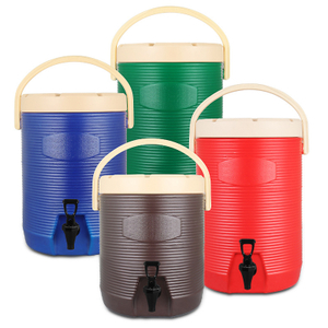 Custom Logo Insulated Ice Bucket Party Cooler with Spigot 