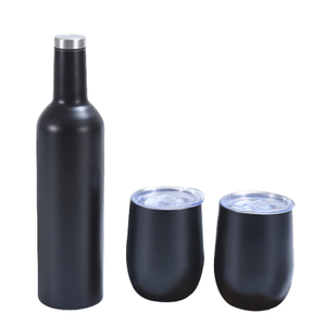 Stainless Steel Wine Gift Set Double Wall Insulated Bottle