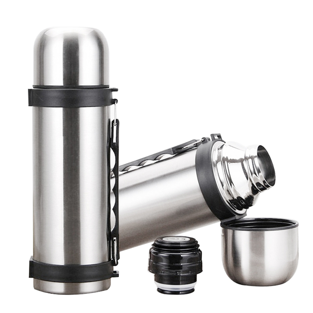 Wide Mouth Stainless Steel Spout Lid Water Bottle Wholesaler