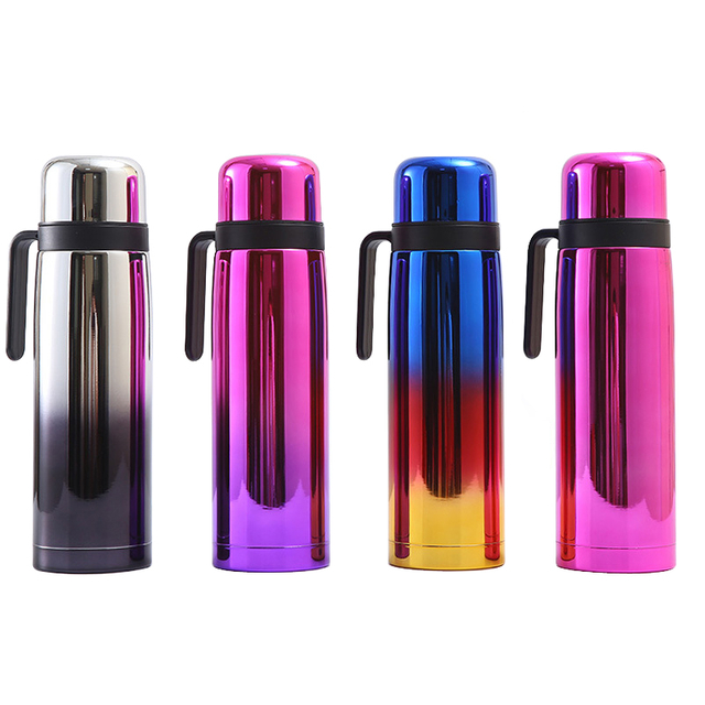 Thermal Stainless Steel Double Wall Glitter Water Bottle