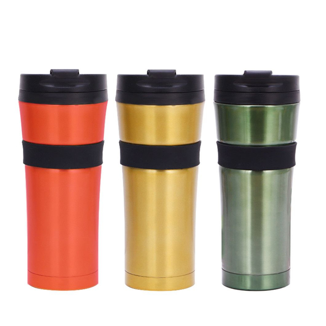 Seamless Stainless Steel Vacuum Insulated Travel Coffee Tumbler 