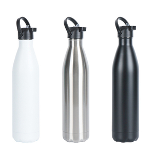 Uninsulated Single Walled Stainless Steel Sports Water Bottle