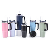 Powder Coated Stainless Steel Insulated Large Travel Mugs