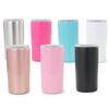 12oz Color Powder Coated Skinny Tumbler Swing Design