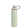 Stainless Steel Flask Bottle 600ml/800ml Portable Straw