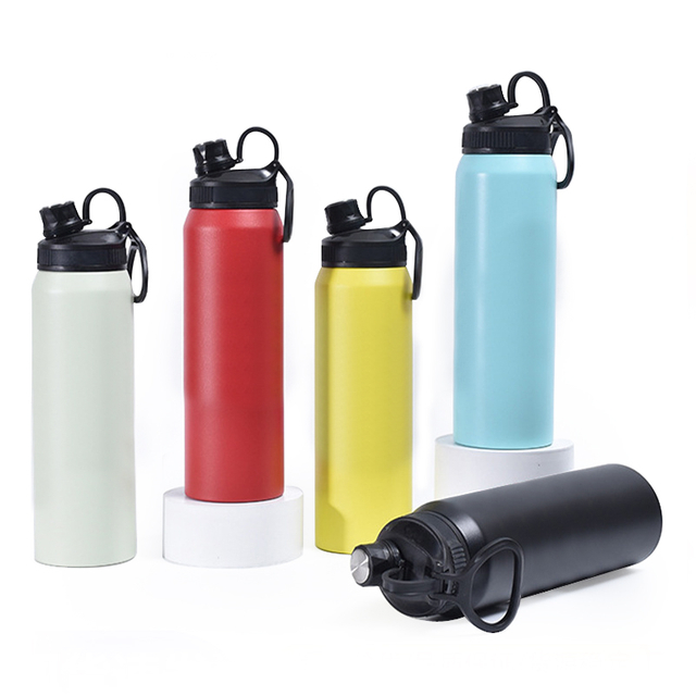 Metal Insulated Outdoor Travel Cycling Sports Water Bottle