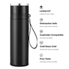 One Touch Open Stainless Steel Thermal Water Bottle Factory 