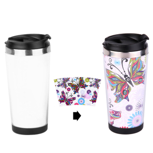 DIY Paper Insert Photo Printing Plastic Coffee Cup Tumbler