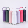 Insulated Stainless Steel Water Bottle with Carry Handle