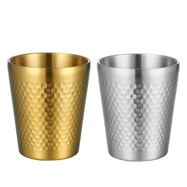 Customized Double-Walled Stainless Steel Reusable Drinkware