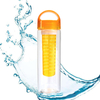 Customizable Fruit Infusion Water Bottle with Infuser for Gym 