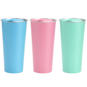 500ml Stainless Steel Tumbler Insulated Cup with Lid