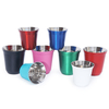 Stainless Steel Cups Double Wall Tumbler Metal Drinking Cups