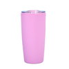 580ML Reusable Plastic Tumbler with Leak-Proof Lid