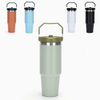 Stainless Steel Tumbler with Carry Loop Vacuum Travel Mug
