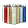 Diamond Textured Stainless Steel Drink Bottle For Sports