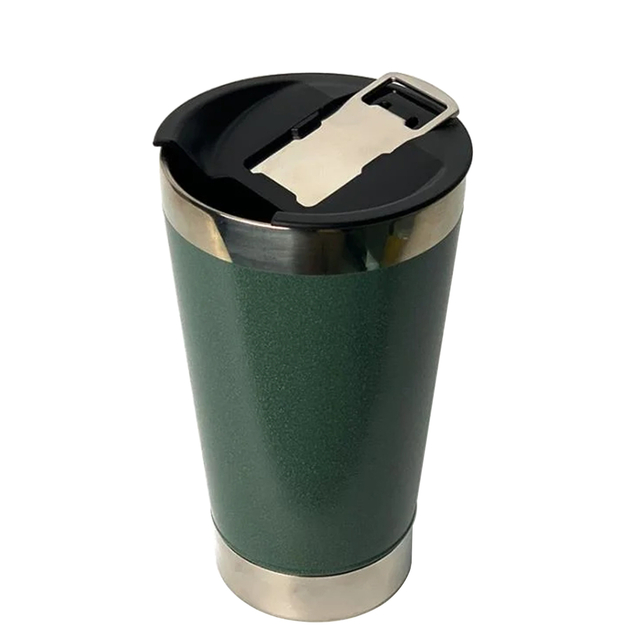 Wholesell Keep Cold Reusable Metal Beer Mugs With Opener
